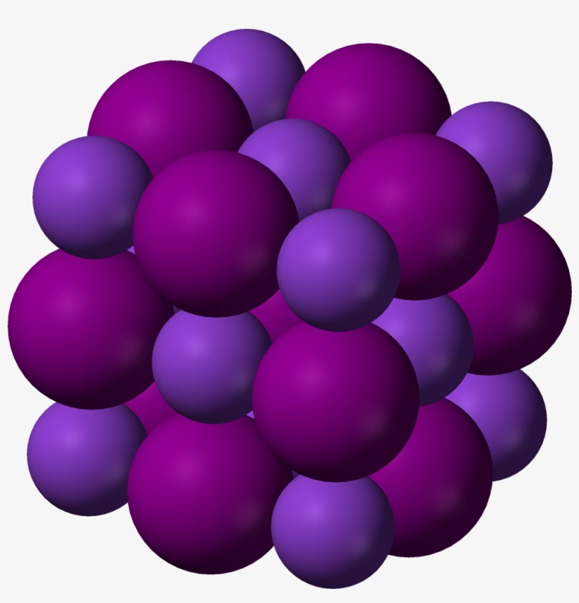 Potassium Iodide Is Not Your Friend - Potassium Iodide 3d Structure, transparent png #2333108