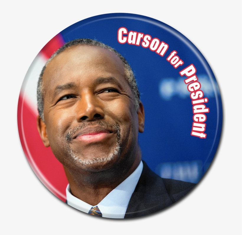 Ben Carson Button - Ben Carson, transparent png #2333111