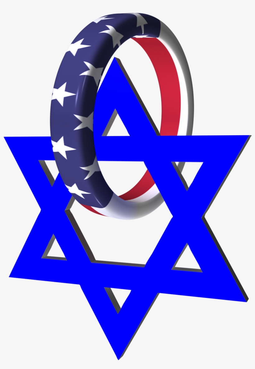 Usa Israel Ring Star - 63 Gd Folk Knowledge, transparent png #2333184