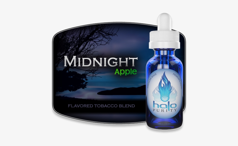 Midnight Apple - E Juice Halo Midnight Apple, transparent png #2333243