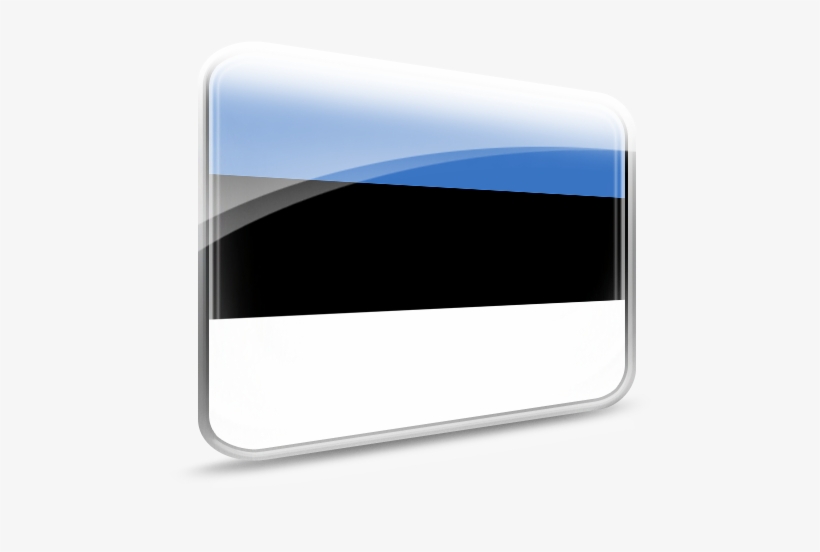 Estonia, Flag Icon - Illustration, transparent png #2334104