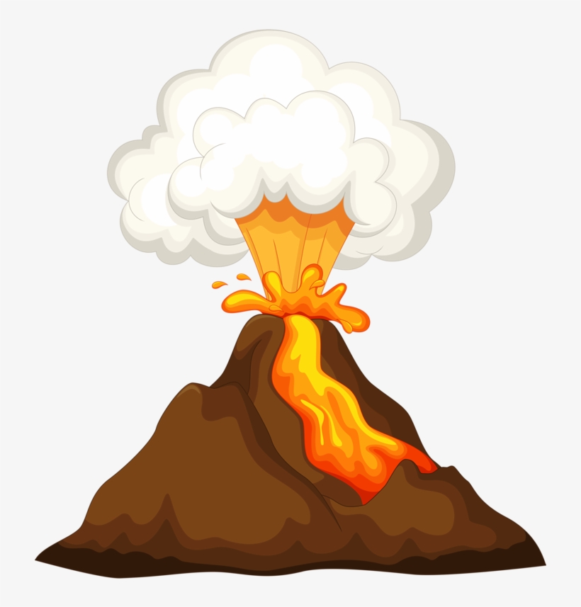 Volcano Clipart Transparent - Volcano Clipart, transparent png #2334252
