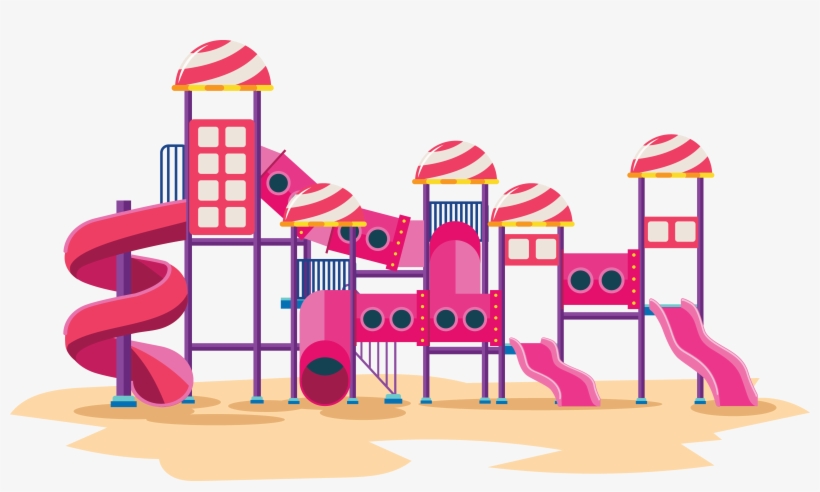 Toys Vector Playground Png Download - Playground Clip Art, transparent png #2334345