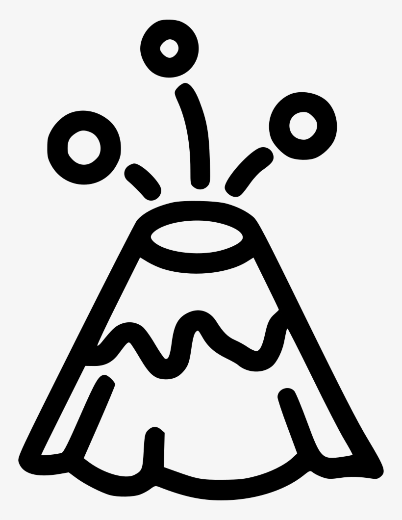 Png File - Volcano, transparent png #2334421