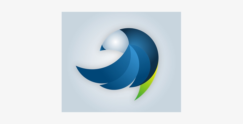 Logo Bird Vector Swinging Design Abstract - Vector Graphics - Free ...