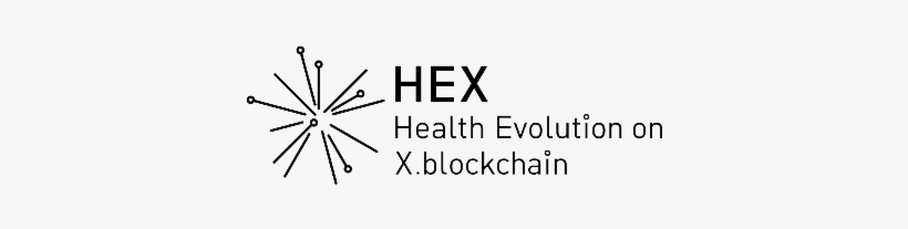 Blockchain Healthcare Ecosystem Hex Ends Ico With $20 - Monochrome, transparent png #2334575