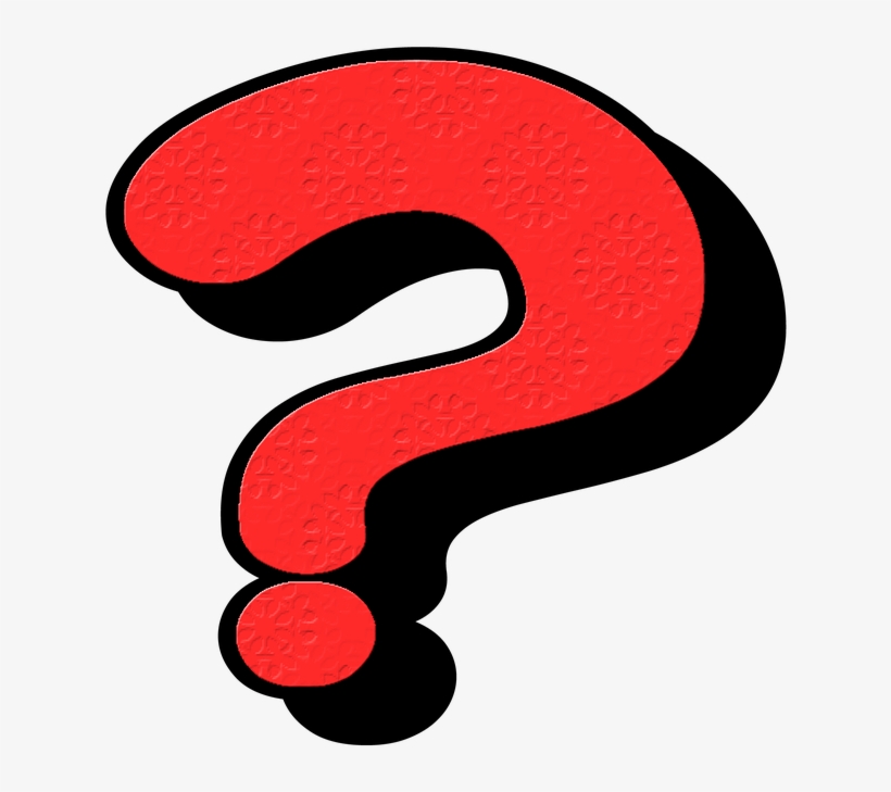 Question2 - Question Mark Red Transparent, transparent png #2334740