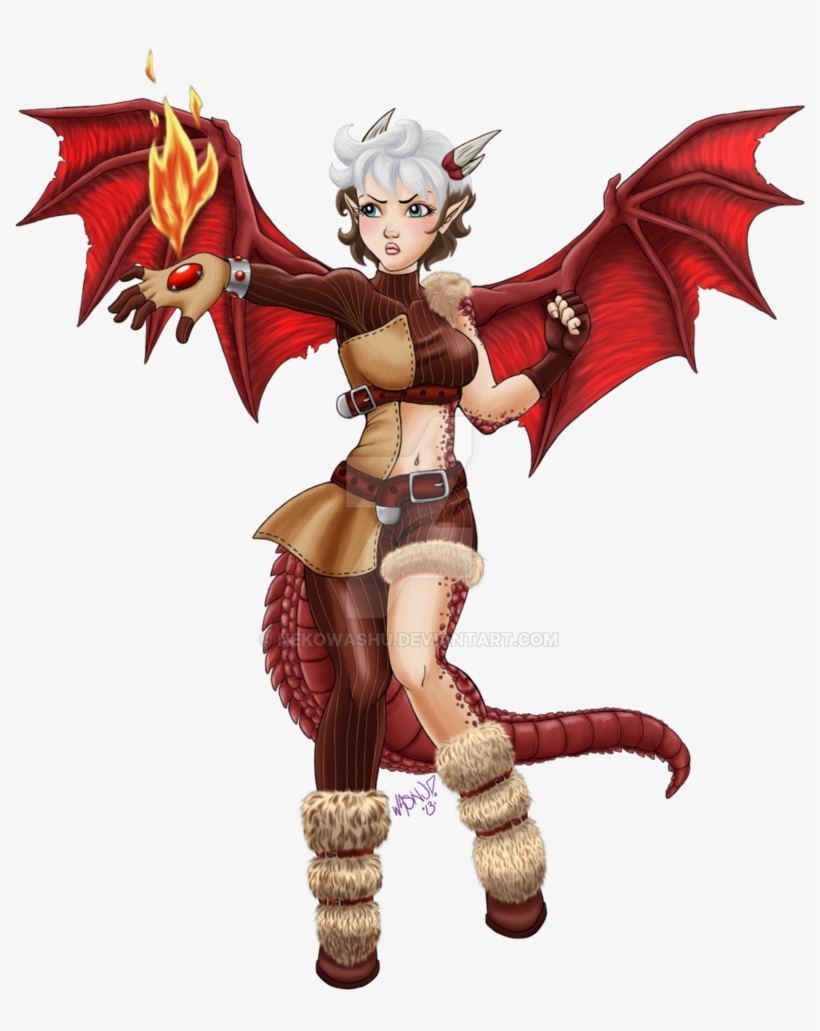 Dragon Half Armor By Nekowashu On Deviantart - Half Dragon Half Human Female, transparent png #2334885