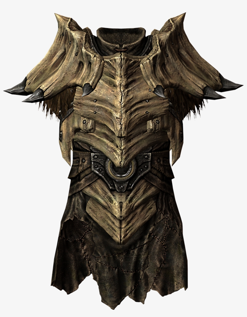 16 Best Skyrim Armour Images On Pinterest - Dragon Plate Armor, transparent png #2335037