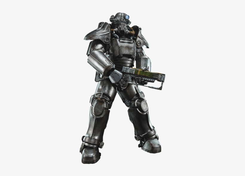 Fallout 4 Power Armor Png - Three Zero Fallout 4 T-45 1/6 Scale Figure, transparent png #2335066