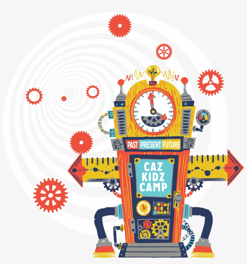 Png Free Kidz Kamp Week Kidzkamp - Time Machine Kids, transparent png #2335067