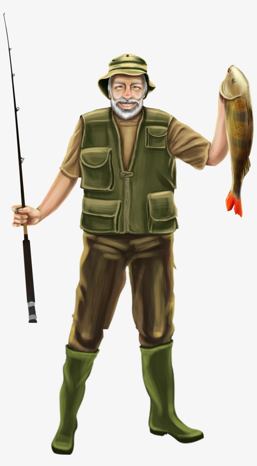 Fisherman - Thumb - 54344cec6d90f08af2e9 - Portable Network Graphics, transparent png #2335068