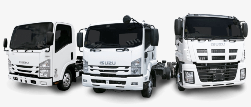 New Isuzu Trucks - Three Trucks Png, transparent png #2335311