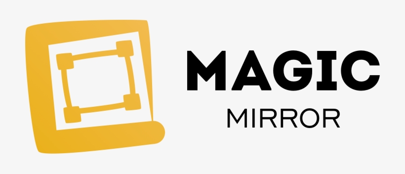 Magic Mirror Logo - Magic Mirror Sketch Logo, transparent png #2335970