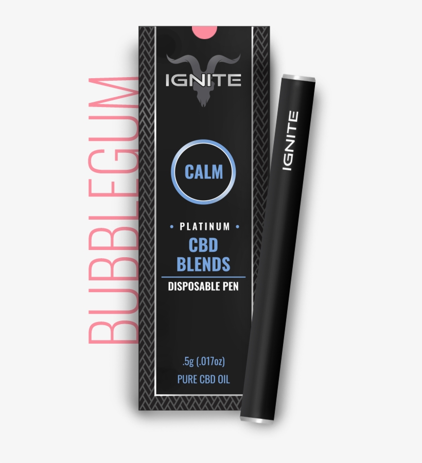Bubble Gum Vape Pen - Ignite Cbd Vape Pen, transparent png #2335971