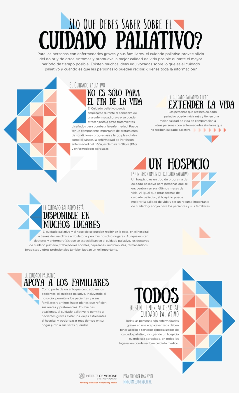 What Should You Know About Palliative Care - Infographic On Environmental Issues In Spanish, transparent png #2336110