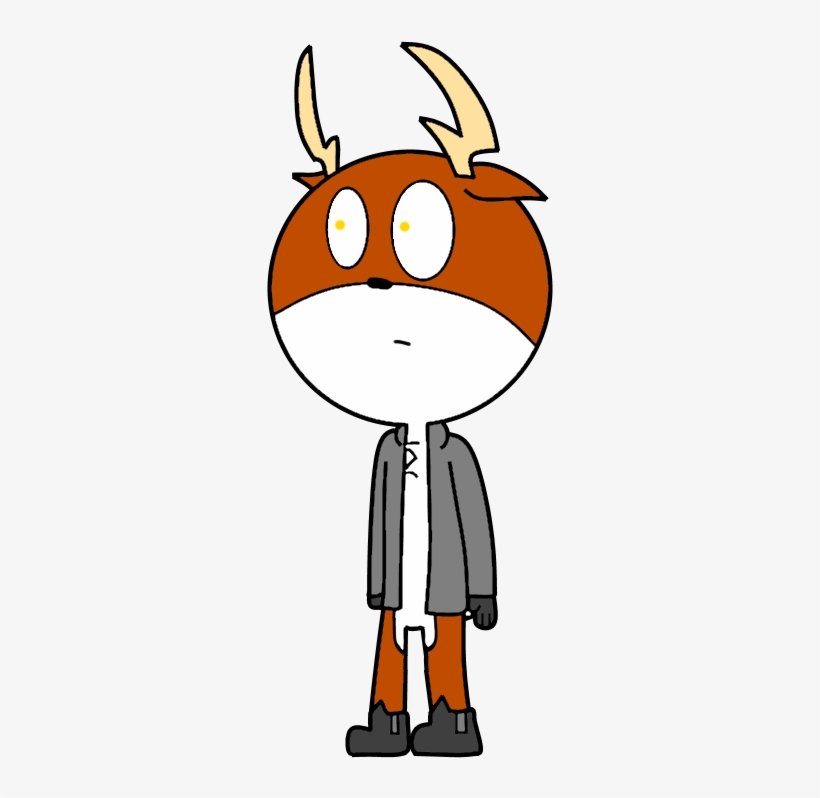 Logan The Deer Shocked - Agk Steve The Cat, transparent png #2337183
