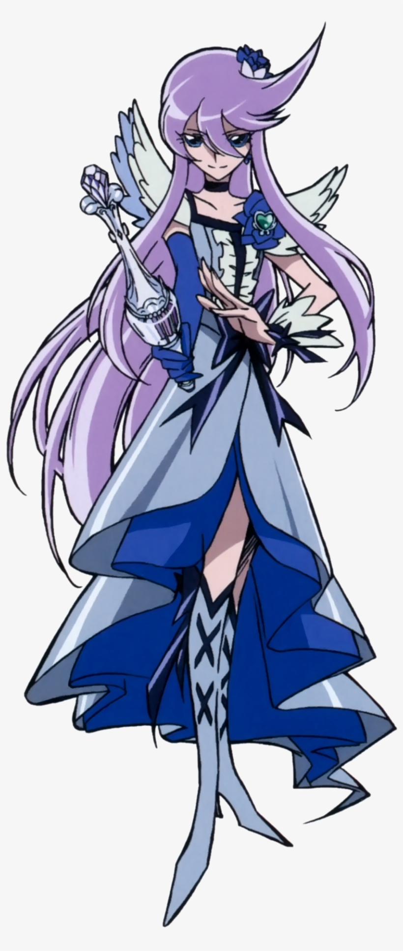 Cure Moonlight With Her Moon Tact Pose - Heartcatch Pretty Cure Moonlight, transparent png #2337559