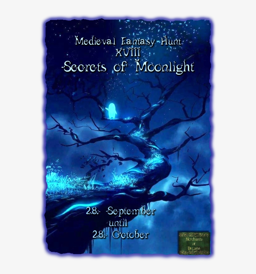 Mfh Xviii Secrets Of Moonlight - Paisajes De Fantasia En Azul, transparent png #2337904