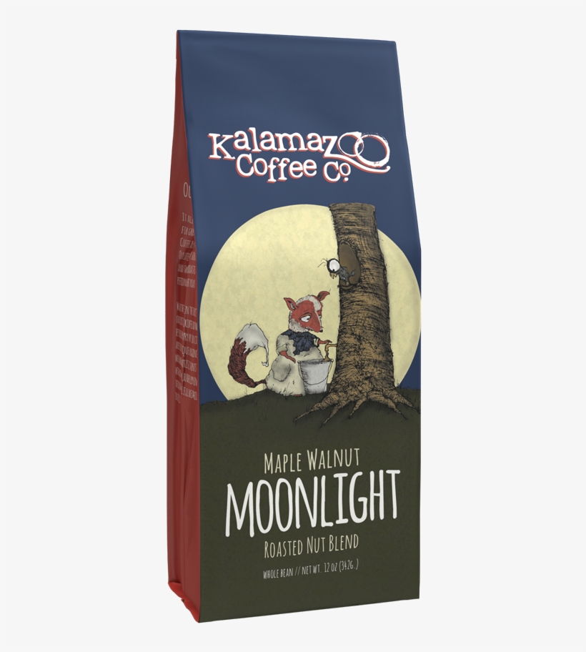 Moonlight Maple Walnut - Kalamazoo Coffee Loretta Very Dark Italian Roast 12oz, transparent png #2338107