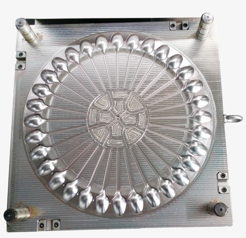 Spoon Round Mold - Molding, transparent png #2338131