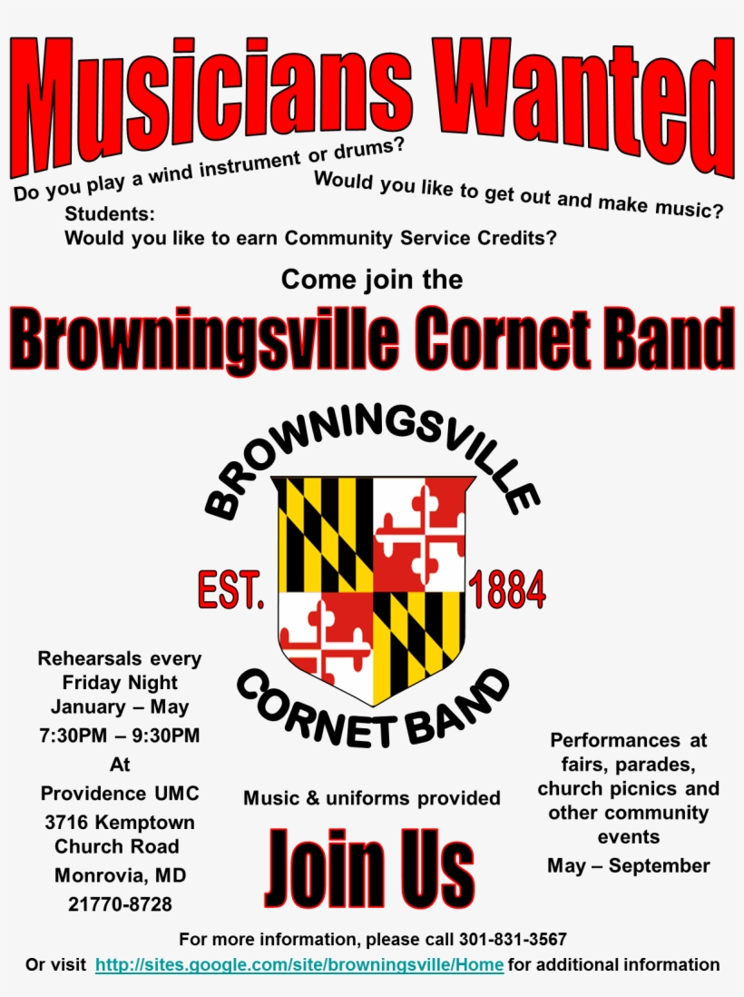 Musicians Wanted Flyer - Maryland State Flag - Letterpress - Lantern Press Artwork, transparent png #2338480