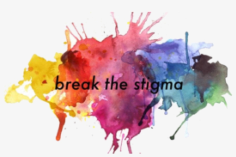 The Stigma Struggle - Watercolor Splash, transparent png #2338725