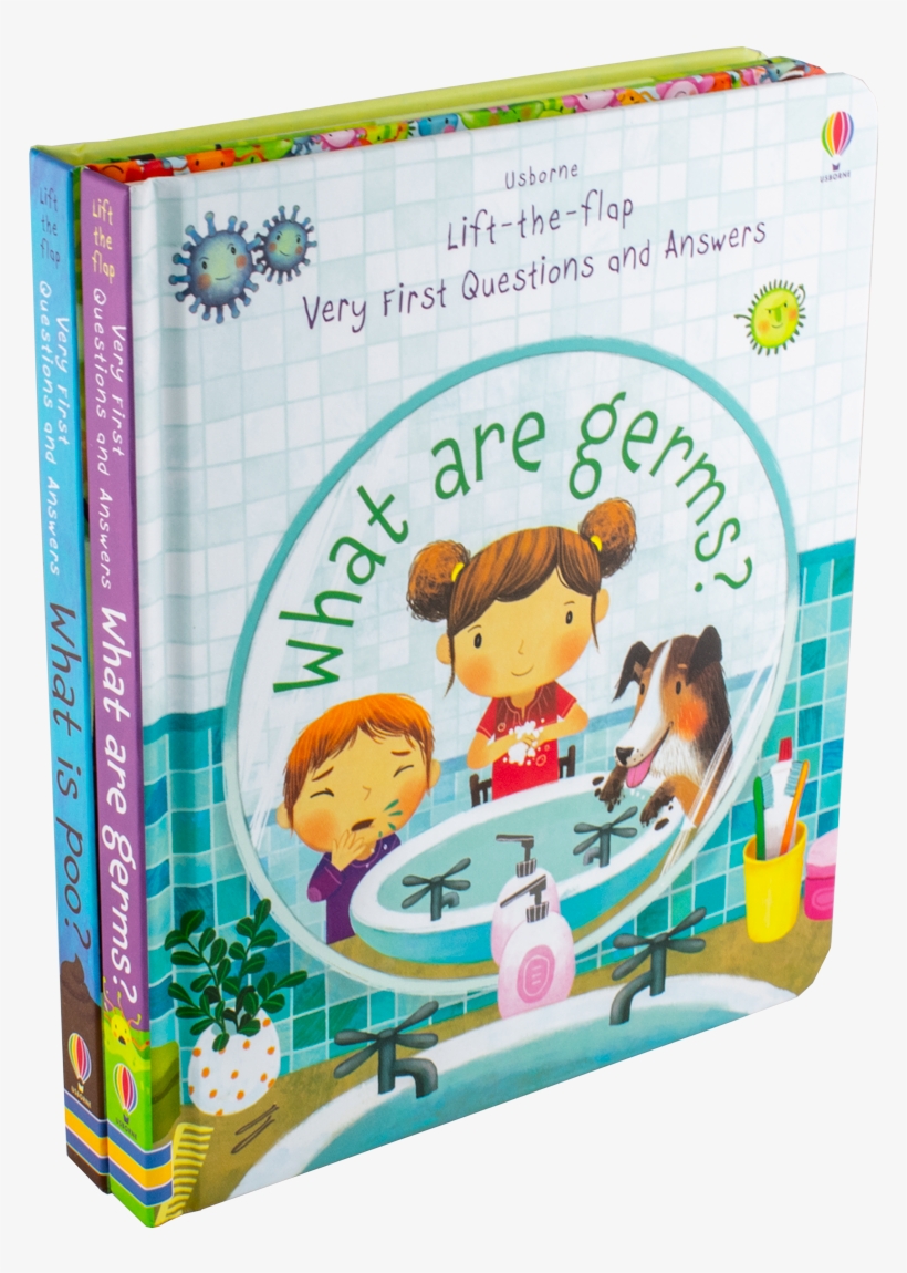 Usborne Lift The Flap Very First Questions And Answers - Germs? (very First Lift-the-flap Questions & Answers), transparent png #2338731