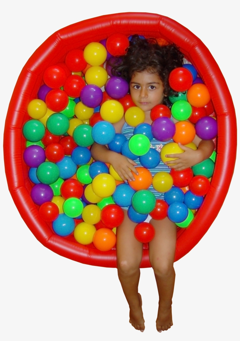 3year Old Girl Ball Pit 01473 - Ball Pit, transparent png #2339112