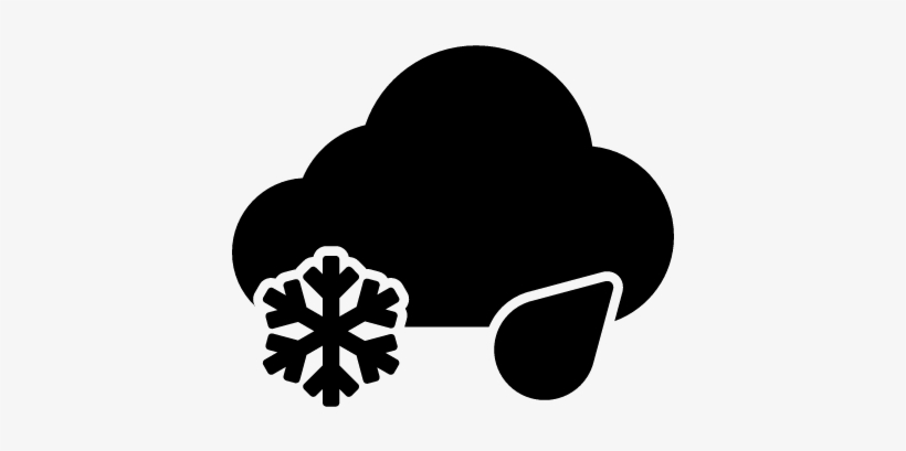 Storm With Snow Vector - Snow, transparent png #2339456
