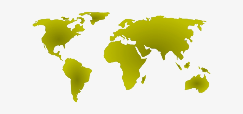 This Free Clipart Png Design Of Continents Clipart, transparent png #2339794