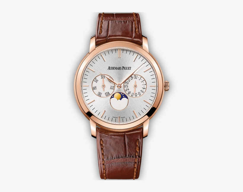 Jules Audemars Moon Phase Calendar Pink Gold - 26380or Oo D088cr 01, transparent png #2339933