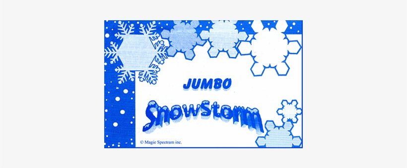 Jumbo Snowstorm - Trick, transparent png #2340344