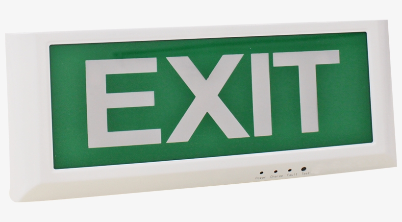 Cosine Developments Led Single Sided Exit Sign - Exit Led, transparent png #2340371