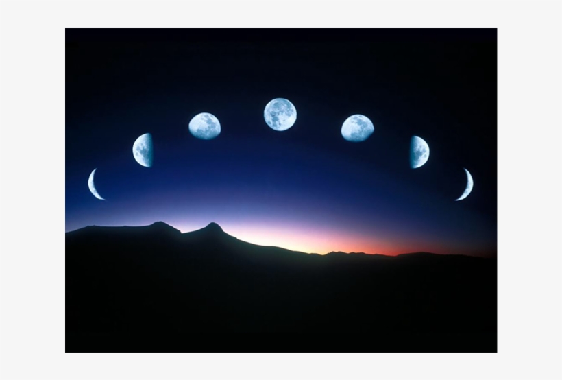 All 8 Of The Moon Phases - O Fenomeno Da Lua, transparent png #2340496
