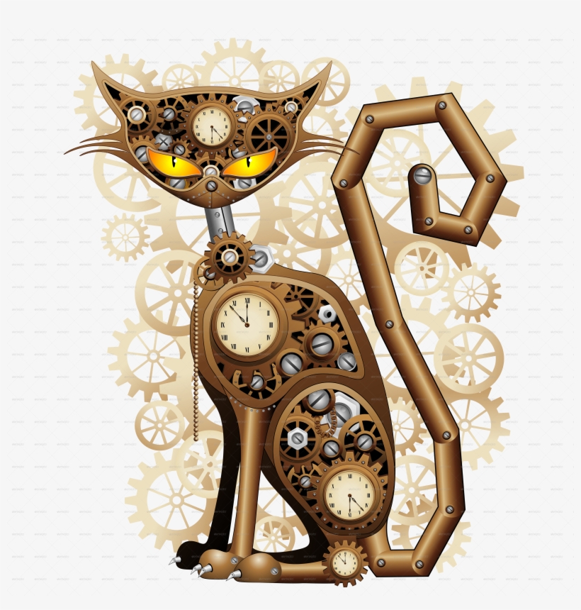 Papermarlo - Steampunk Coloring Book 1 & 2, transparent png #2340545