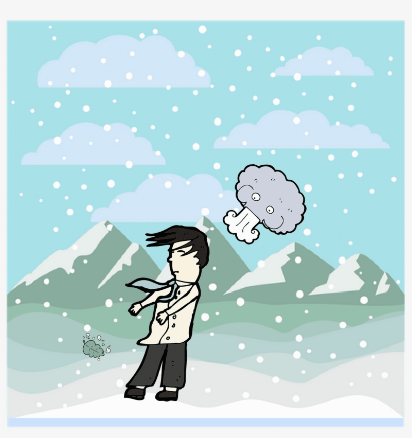 Snowstorm - 0shares - Vector Graphics, transparent png #2340546