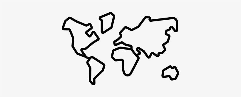 Continents Vector - Continents Icon, transparent png #2340549