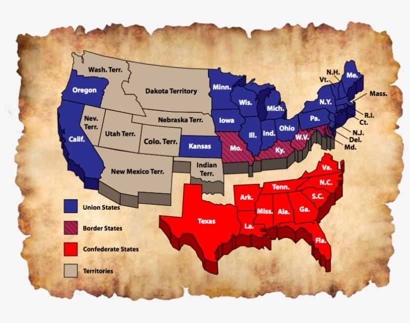 War Aims - - Confederate States Civil War, transparent png #2340780