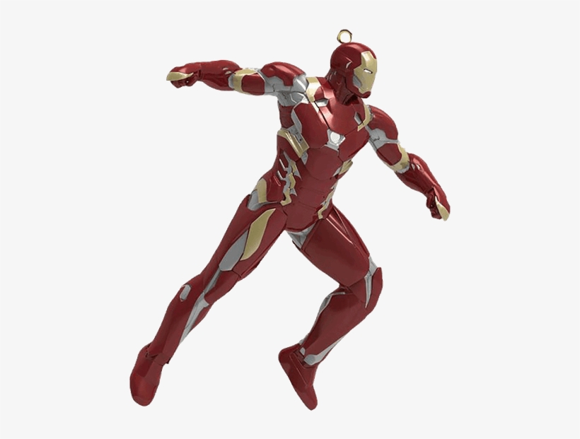 Civil War Team Iron Man Hallmark Hanging Decoration - Hallmark Keepsake Ornament - Captain America: Civil, transparent png #2340887