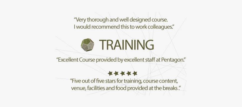 Training Feedback Comments Pentagon Training - Training, transparent png #2340992