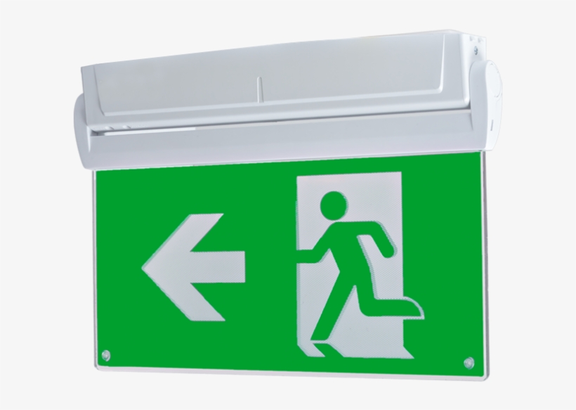 This Highly Versatile Exit Sign Is Designed To Suit - Emergency Exit, transparent png #2341201