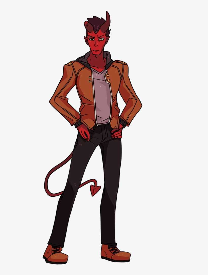 Damien-neutral - Damien Lavey Monster Prom, transparent png #2341370