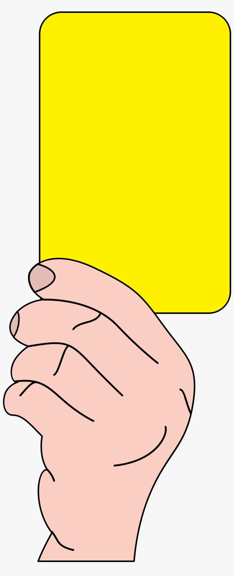 This Free Icons Png Design Of Referee Showing Yellow, transparent png #2341730