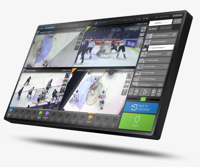 Goal Sport Video Referee Software - Tablet Computer, transparent png #2341844