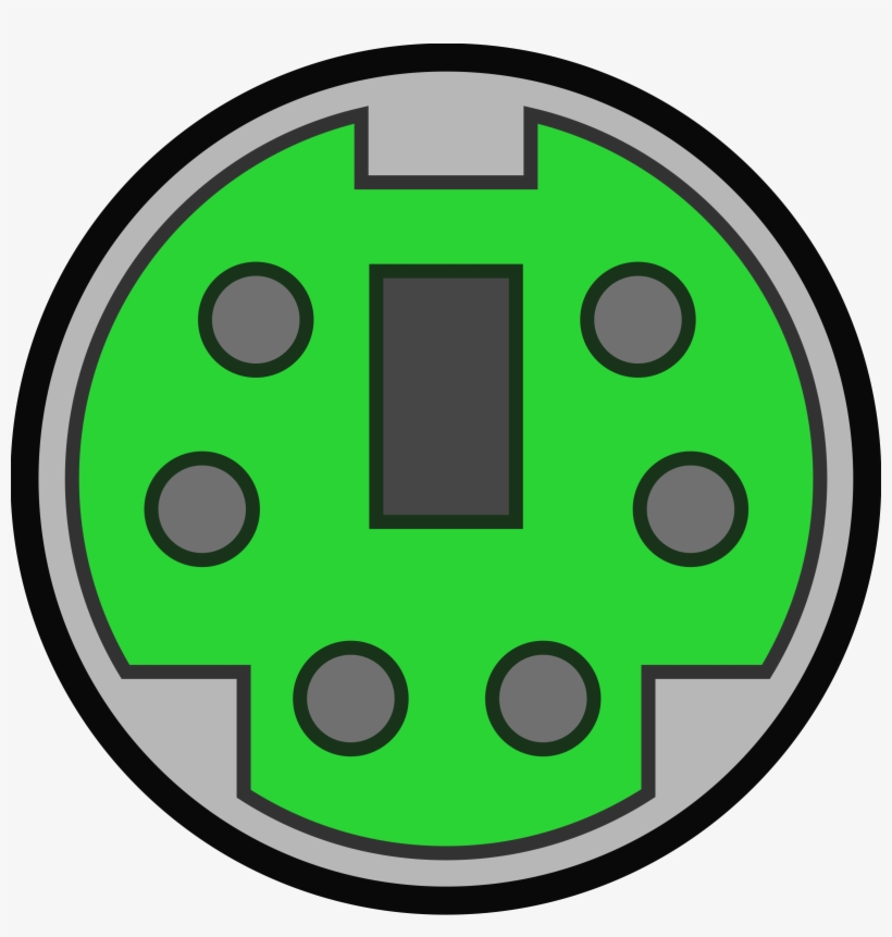 This Free Icons Png Design Of Ps2 Mouse Port, transparent png #2342200