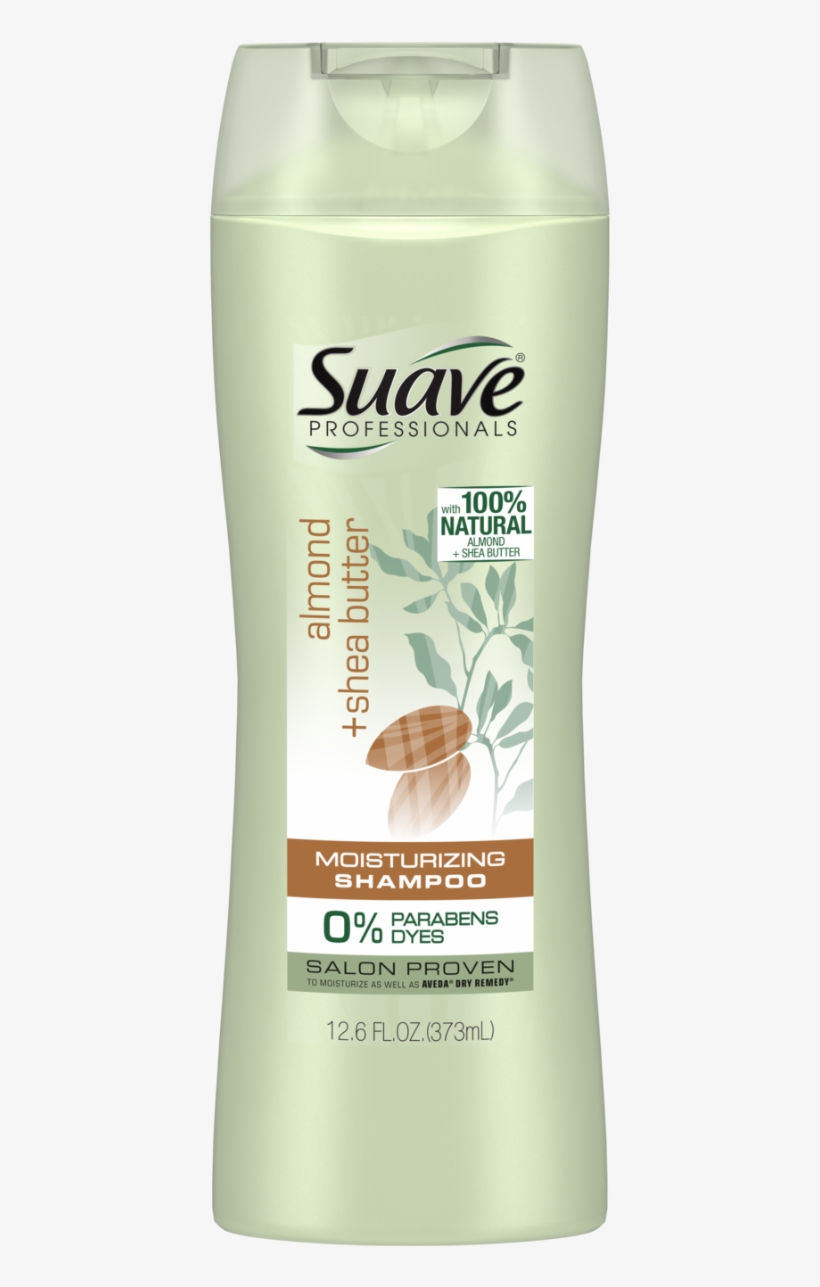 Almond Shea Butter Moisturizing Shampoo - Suave Professionals Bamboo + Aloe Vera Full And Strong, transparent png #2342352