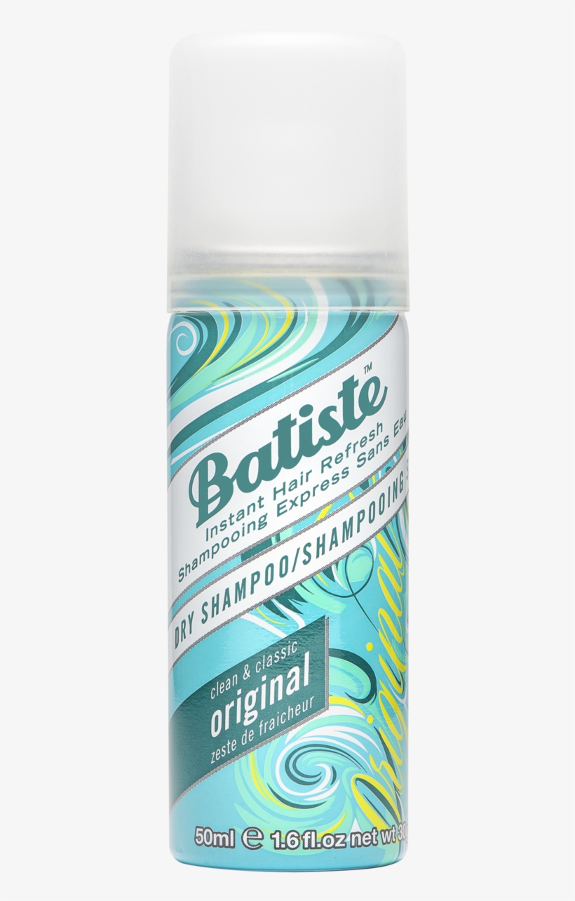 Batiste Dry Shampoo Original 50ml - Batiste Dry Shampoo Spray 50 Ml Original, transparent png #2342510