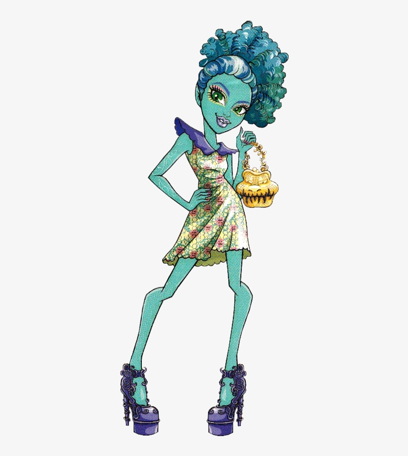 Nuevo Artwork/png De Honey Swamp - Monster High Honey Swamp Character, transparent png #2342682