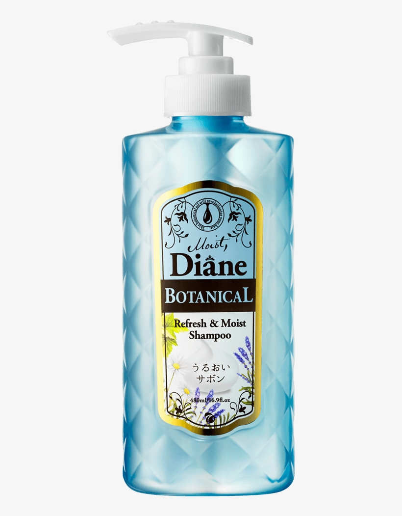 Moist Diane Botanical Refresh & Moist Shampoo 480ml - Moist Diane Botanical Refresh And Moist Shampoo, transparent png #2342846